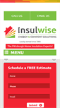 Mobile Screenshot of insulwise.com